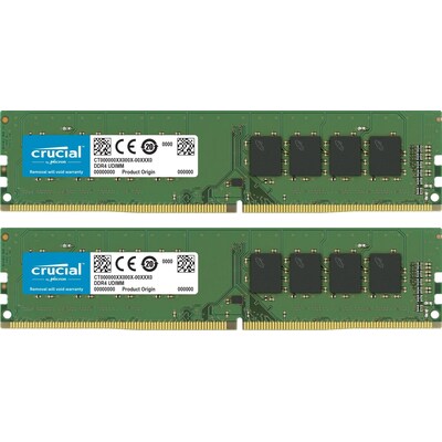 4GB 8Gb günstig Kaufen-8GB (2x4GB) Crucial DDR4-2400 CL17 UDIMM Single Rank RAM Speicher Kit. 8GB (2x4GB) Crucial DDR4-2400 CL17 UDIMM Single Rank RAM Speicher Kit <![CDATA[• 8 GB (RAM-Module: 2 Stück) • DDR4-RAM 2400 MHz • CAS Latency (CL) 17 • Anschluss:288-pin, Span