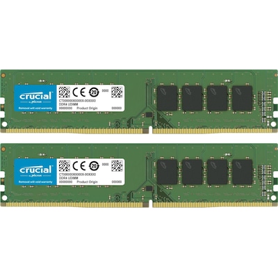 2x 8GB günstig Kaufen-8GB (2x4GB) Crucial DDR4-2400 CL17 UDIMM Single Rank RAM Speicher Kit. 8GB (2x4GB) Crucial DDR4-2400 CL17 UDIMM Single Rank RAM Speicher Kit <![CDATA[• 8 GB (RAM-Module: 2 Stück) • DDR4-RAM 2400 MHz • CAS Latency (CL) 17 • Anschluss:288-pin, Span