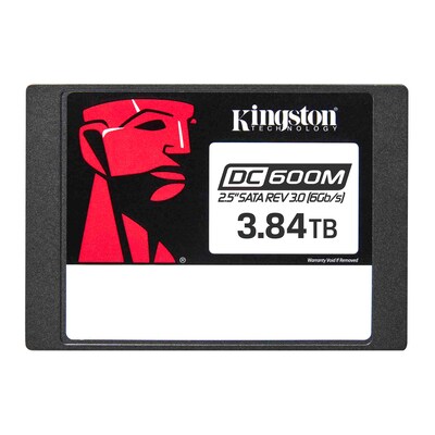 Kingston DC600M Enterprise SATA SSD 3,84 TB 2,5 zoll 3D TLC NAND