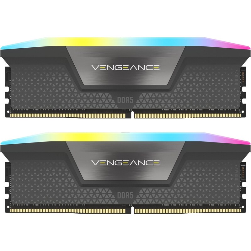 64GB (2x32GB) CORSAIR VENGEANCE RGB DDR5-6400 RAM CL32 Arbeitsspeicher Kit