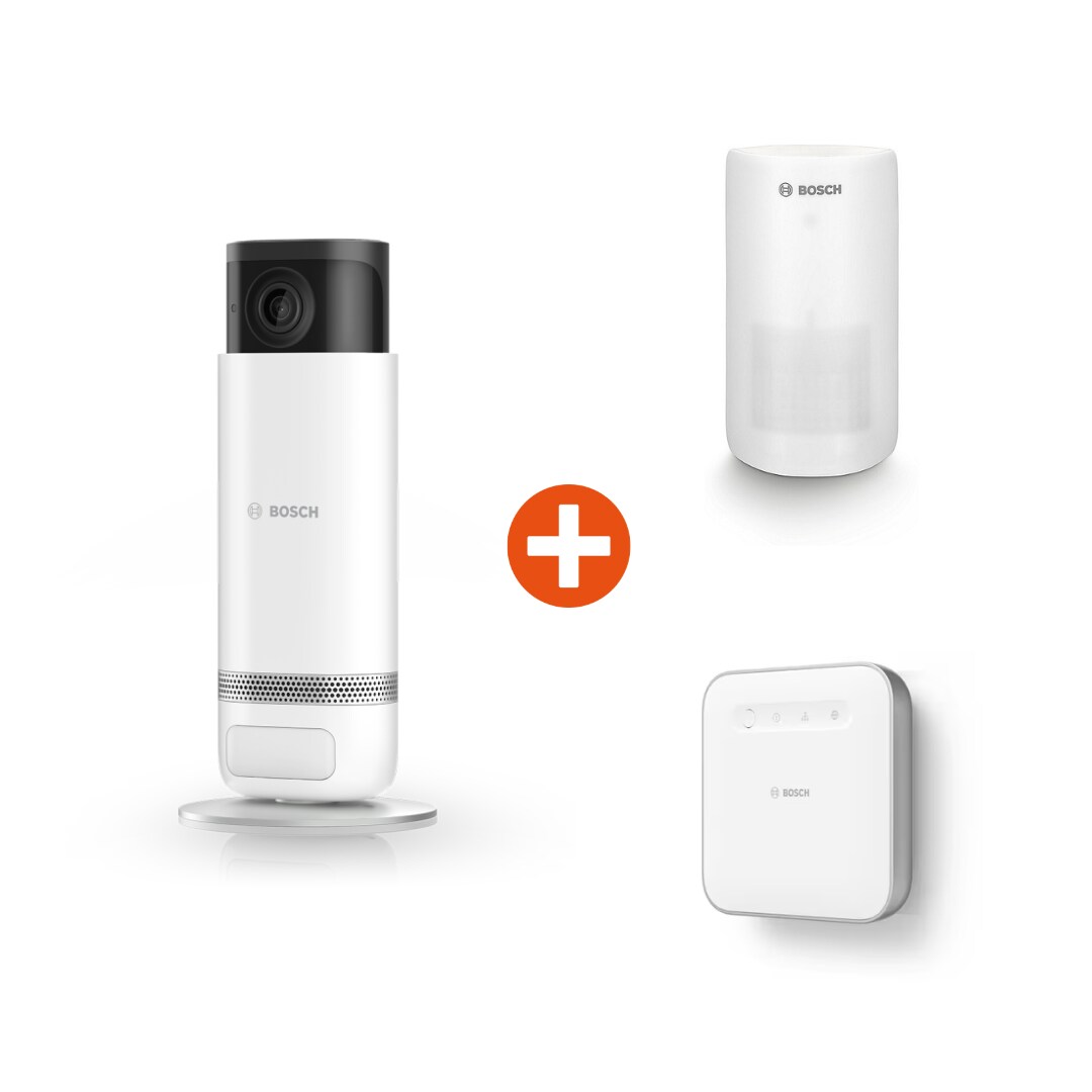 Bosch Smart Home Starter Set Indoor Sicherheit, inkl. Eyes Innenkamera II