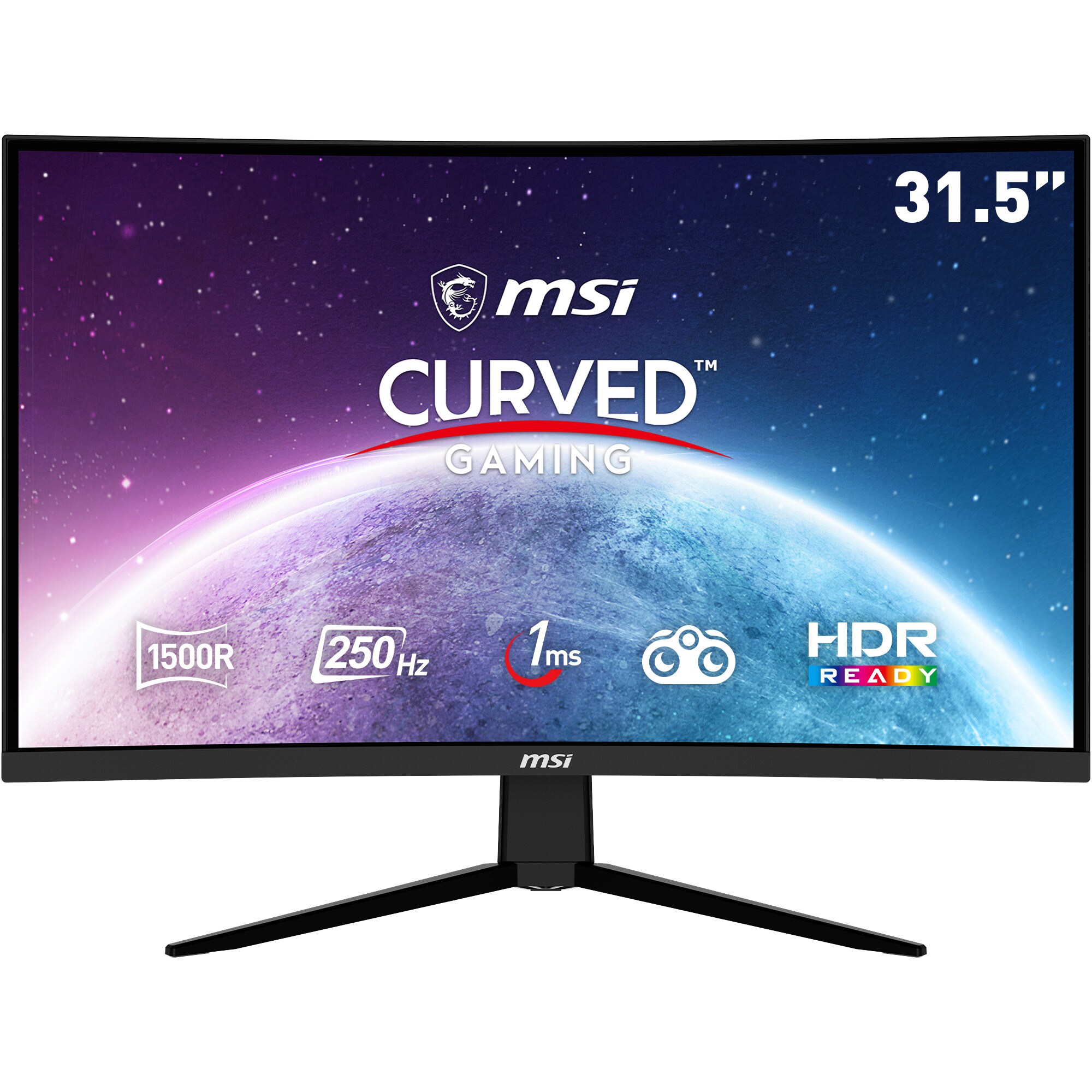 MSI Optix G32C4XDE 80cm (31.5&quot;) FHD VA Gaming Monitor HDMI/DP 250Hz 1ms