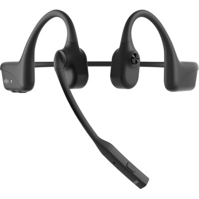 Headset f günstig Kaufen-Shokz OpenComm2 UC (USB-C Dongle) Knochenschall-Headset schwarz. Shokz OpenComm2 UC (USB-C Dongle) Knochenschall-Headset schwarz <![CDATA[• Typ: Open Ear Kopfhörer - • Übertragung: Bluetooth, NFC, Noise Cancelling • Einsatzgebiet: Monitor • Farb