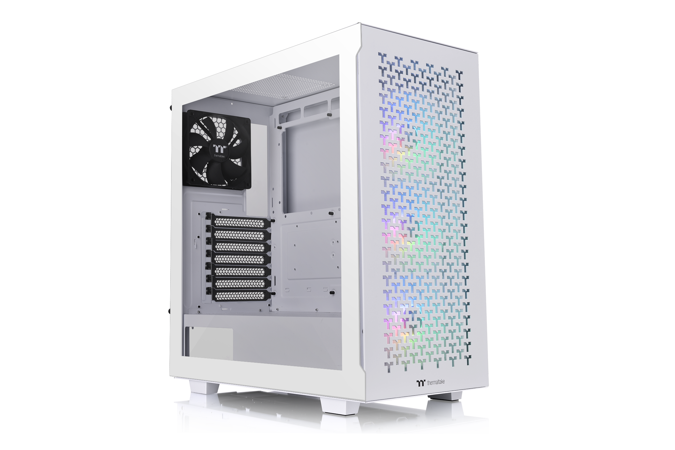 THERMALTAKE V350 TG ARGB Air Mid Tower ATX Geh&auml;use Sichtfenster wei&szlig;