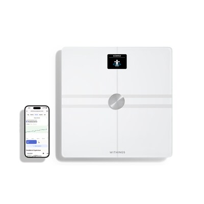 Comp günstig Kaufen-Withings Body Comp Körperwaage weiß. Withings Body Comp Körperwaage weiß <![CDATA[• Smarte Gesundheitswaage • Präzise Gesundheitsmessungen dank Withings Precision Technology • Körperpositionserkennung durch Position Control •