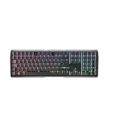 Wireless Gaming günstig Kaufen-Cherry MX 3.0S Wireless Gaming Tastatur schwarz DE Layout rot. Cherry MX 3.0S Wireless Gaming Tastatur schwarz DE Layout rot <![CDATA[• Anwendungsbereich: Gaming, Nummernblock integriert • Kabellos • Layout: deutsch • schwarz, 1025g, 36,0 mm x 430