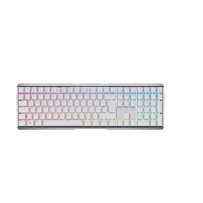 tu te  günstig Kaufen-Cherry MX 3.0S Wireless Gaming Tastatur weiß DE Layout rot. Cherry MX 3.0S Wireless Gaming Tastatur weiß DE Layout rot <![CDATA[• Anwendungsbereich: Gaming, Nummernblock integriert • Kabellos • Layout: deutsch • weiß, 1025g, 36,0 mm x 4