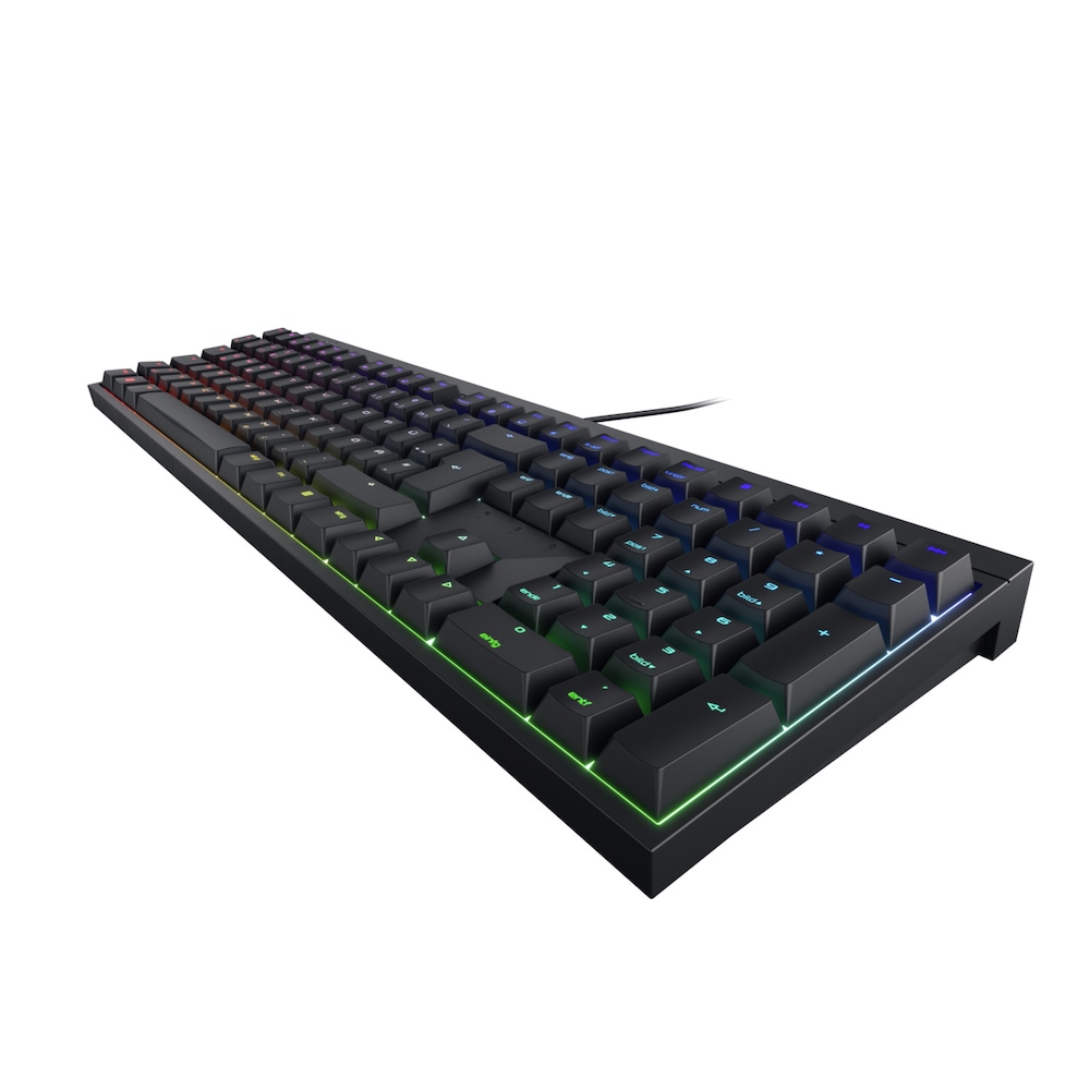 Cherry MX Board 2.0S kabelgebundene Gaming Tastatur schwarz DE Layout blau