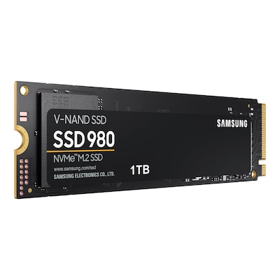Card günstig Kaufen-Samsung 980 Interne NVMe SSD 1 TB M.2 2280 PCIe 3.0 V-NAND TLC. Samsung 980 Interne NVMe SSD 1 TB M.2 2280 PCIe 3.0 V-NAND TLC <![CDATA[• 1 TB - 2,38 mm Bauhöhe • M.2 2280 Card, M.2 • Maximale Lese-/Schreibgeschwindigkeit: 3500 MB/s / 3000 MB/s •