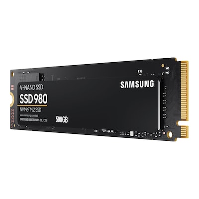 PCI E günstig Kaufen-Samsung 980 Interne NVMe SSD 500 GB M.2 2280 PCIe 3.0 V-NAND TLC. Samsung 980 Interne NVMe SSD 500 GB M.2 2280 PCIe 3.0 V-NAND TLC <![CDATA[• 500 GB - 2,38 mm Bauhöhe • M.2 2280 Card, M.2 • Maximale Lese-/Schreibgeschwindigkeit: 3100 MB/s / 2600 MB