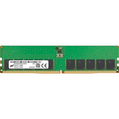 32GB DDR5 günstig Kaufen-32GB (1x32GB) MICRON UDIMM DDR5-4800, CL40, ECC, dual ranked x8. 32GB (1x32GB) MICRON UDIMM DDR5-4800, CL40, ECC, dual ranked x8 <![CDATA[• 32 GB (RAM-Module: 1 Stück) • DDR5-RAM 4800 MHz ECC • CAS Latency (CL) 40 • Anschluss:288-pin, Spannung:1,