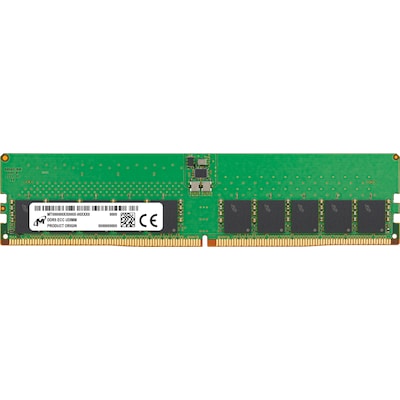 00 D  günstig Kaufen-32GB (1x32GB) MICRON UDIMM DDR5-4800, CL40, ECC, dual ranked x8. 32GB (1x32GB) MICRON UDIMM DDR5-4800, CL40, ECC, dual ranked x8 <![CDATA[• 32 GB (RAM-Module: 1 Stück) • DDR5-RAM 4800 MHz ECC • CAS Latency (CL) 40 • Anschluss:288-pin, Spannung:1,