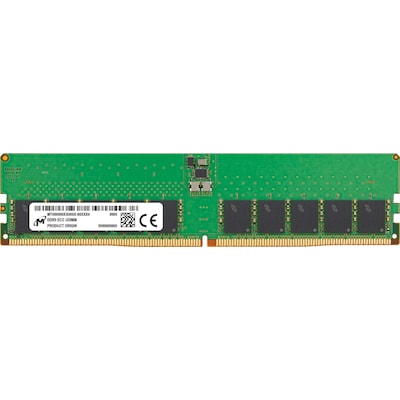 Pin 1 günstig Kaufen-32GB (1x32GB) MICRON RDIMM DDR5-4800 CL40 reg. ECC Server Speicher. 32GB (1x32GB) MICRON RDIMM DDR5-4800 CL40 reg. ECC Server Speicher <![CDATA[• 32 GB (RAM-Module: 1 Stück) • DDR5-RAM 4800 MHz reg. ECC • CAS Latency (CL) 40 • Anschluss:288-pin, 
