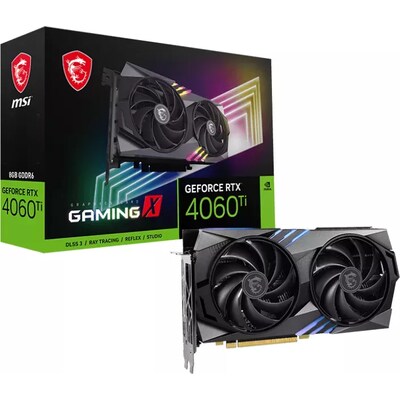 RC HD günstig Kaufen-MSI GeForce RTX 4060Ti Gaming X 8GB GDDR6 Gaming Grafikkarte 3xDP/HDMI. MSI GeForce RTX 4060Ti Gaming X 8GB GDDR6 Gaming Grafikkarte 3xDP/HDMI <![CDATA[• GeForce RTX 4060Ti, Ada Lovelace mit DLSS 3, Werksseitig Übertaktet • 8GB GDDR6-RAM (192bit Spei