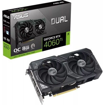 28 A  günstig Kaufen-ASUS DUAL GeForce RTX 4060Ti OC Gaming Grafikkarte 8GB GDDR6, 1xHDMI, 3xDP. ASUS DUAL GeForce RTX 4060Ti OC Gaming Grafikkarte 8GB GDDR6, 1xHDMI, 3xDP <![CDATA[• GeForce RTX 4060Ti Ada Lovelace mit DLSS 3, Werksseitg übertaktet • 8 GB GDDR6-RAM (128b