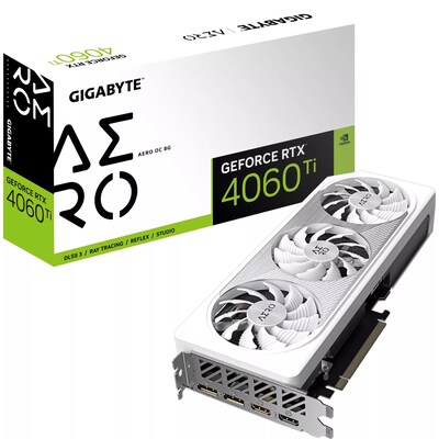 mit Fi günstig Kaufen-GIGABYTE GeForce RTX 4060Ti AERO OC 8GB GDDR6 Grafikkarte 2xHDMI 2xDP. GIGABYTE GeForce RTX 4060Ti AERO OC 8GB GDDR6 Grafikkarte 2xHDMI 2xDP <![CDATA[• GeForce RTX 4060Ti, Ada Lovelace, mit DLSS 3, werksseitig übertaktet • 8GB GDDR6-RAM (128bit Speic