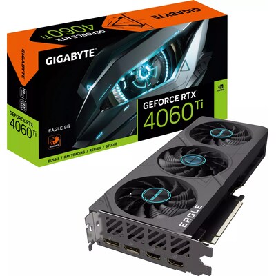 GIGABYTE GeForce RTX 4060Ti EAGLE OC 8GB GDDR6 Grafikkarte 2xHDMI 2xDP