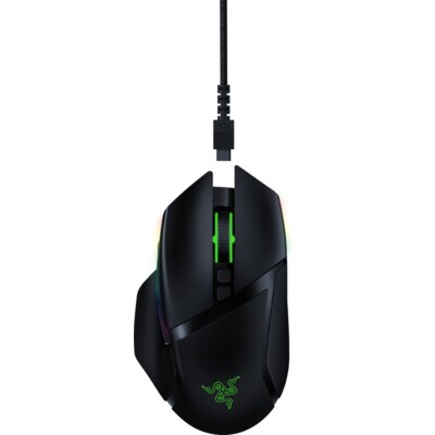 Y KABEL  günstig Kaufen-RAZER Basilisk Ultimate Gaming Maus inkl. Dock - Powerd by Razer Chroma. RAZER Basilisk Ultimate Gaming Maus inkl. Dock - Powerd by Razer Chroma <![CDATA[• Kabellose Razer™ Hyperspeed Technologie • 11 programmierbare Tasten • Sensortechnologie: Op