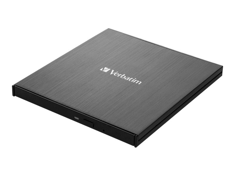 Verbatim 43888 Slimline Brenner 6x BD-R SL/DL, 8x DVD±R SL USB3.1 extern, 4K
