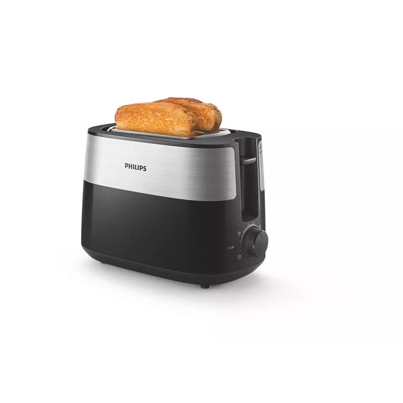 Philips HD2516/90 Daily Collection Toaster – 2 Scheiben, breite Toastkammer