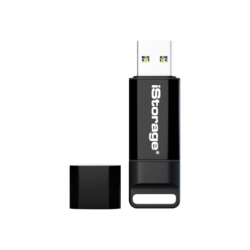 iStorage datAshur BT USB3.2 Gen 1 Flash Drive 32GB 2FA Schwarz