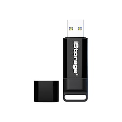 iStorage datAshur BT USB3.2 Gen 1 Flash Drive 16GB 2FA Schwarz
