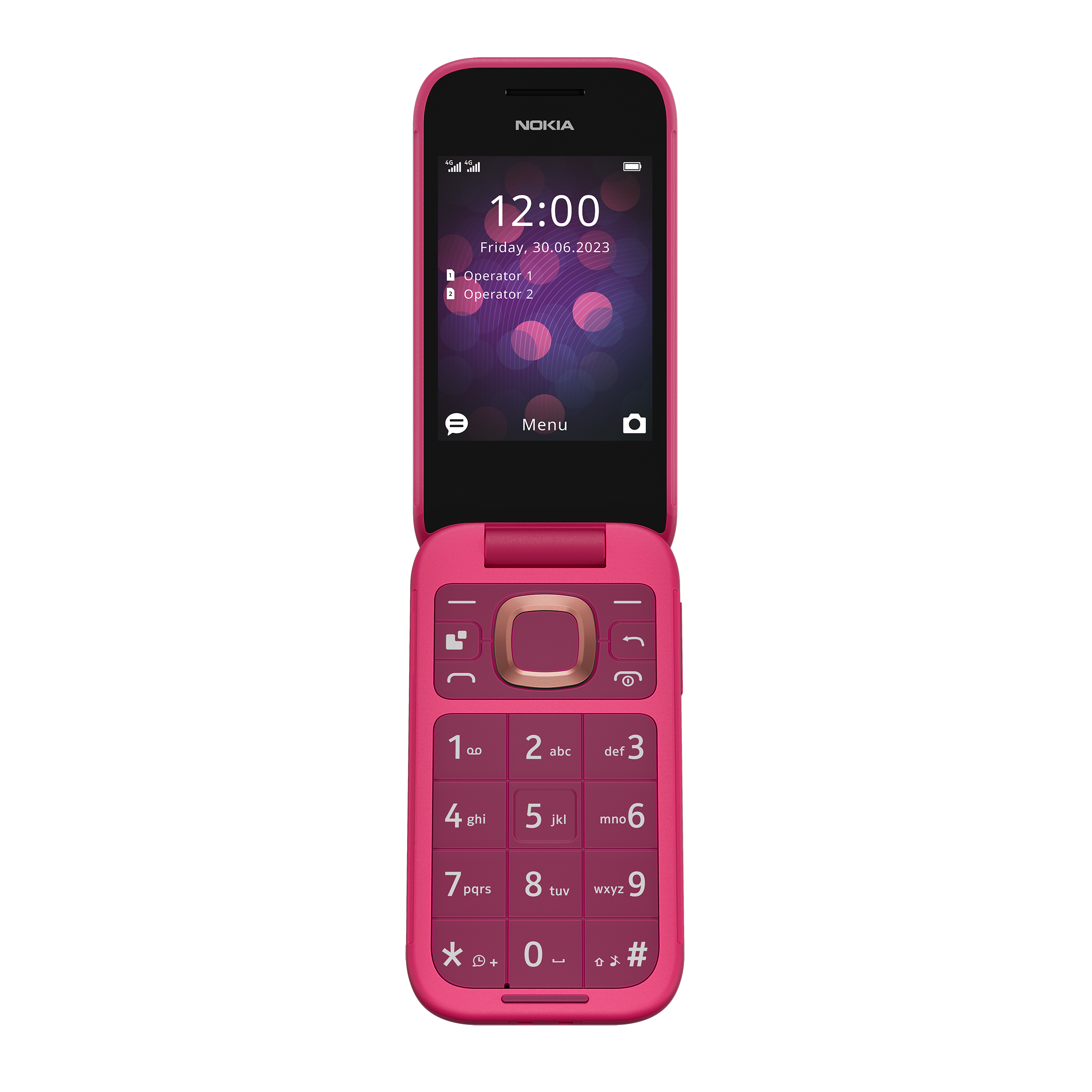 Nokia 2660 Flip 4G Dual-Sim pop pink