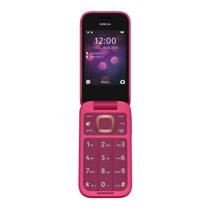Nokia 2660 Flip 4G Dual-Sim pop pink