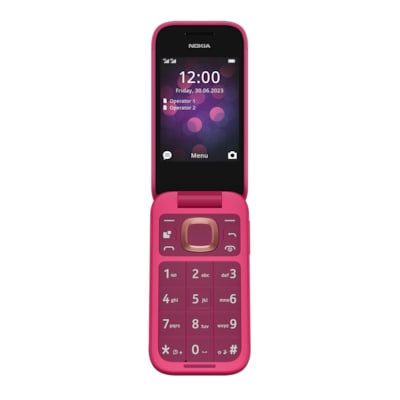 Pink  günstig Kaufen-Nokia 2660 Flip 4G Dual-Sim pop pink. Nokia 2660 Flip 4G Dual-Sim pop pink <![CDATA[• Display Größe: 2,8 in • Rückkamera: 0,3 MP • Bluetooth: 4.2 • 4G-Funktionalität • Farbe: pink Welcome to the flip side]]>. 