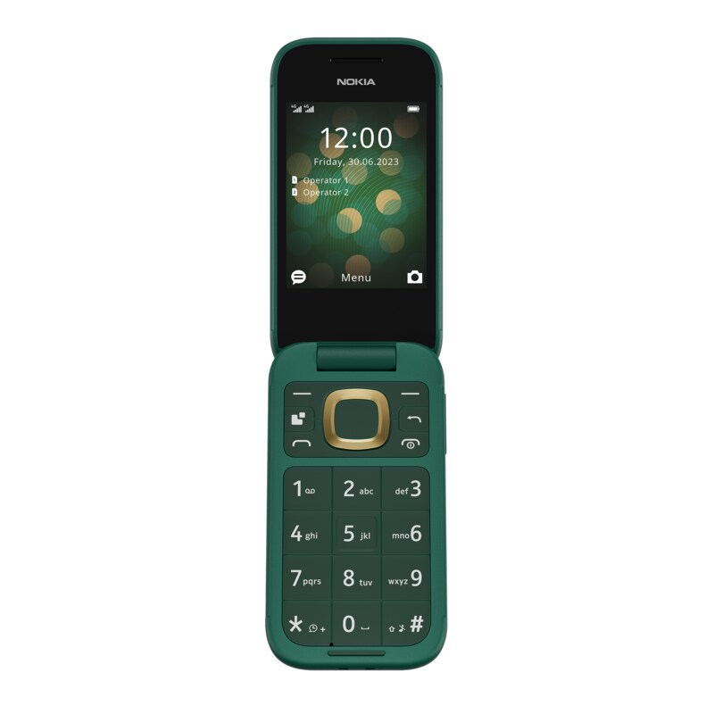 Nokia 2660 Flip 4G Dual-Sim lush green