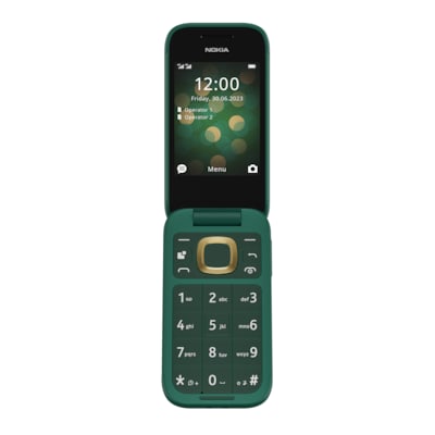 Dual Sim günstig Kaufen-Nokia 2660 Flip 4G Dual-Sim lush green. Nokia 2660 Flip 4G Dual-Sim lush green <![CDATA[• Display Größe: 2,8 in • Rückkamera: 0,3 MP • Bluetooth: 4.2 • 4G-Funktionalität • Farbe: grün Welcome to the flip side]]>. 
