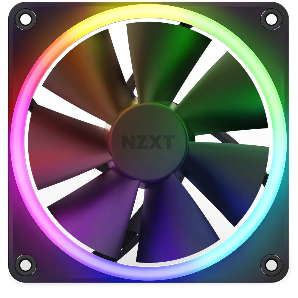 NZXT F120 RGB Geh&auml;usel&uuml;fter 120mm Schwarz