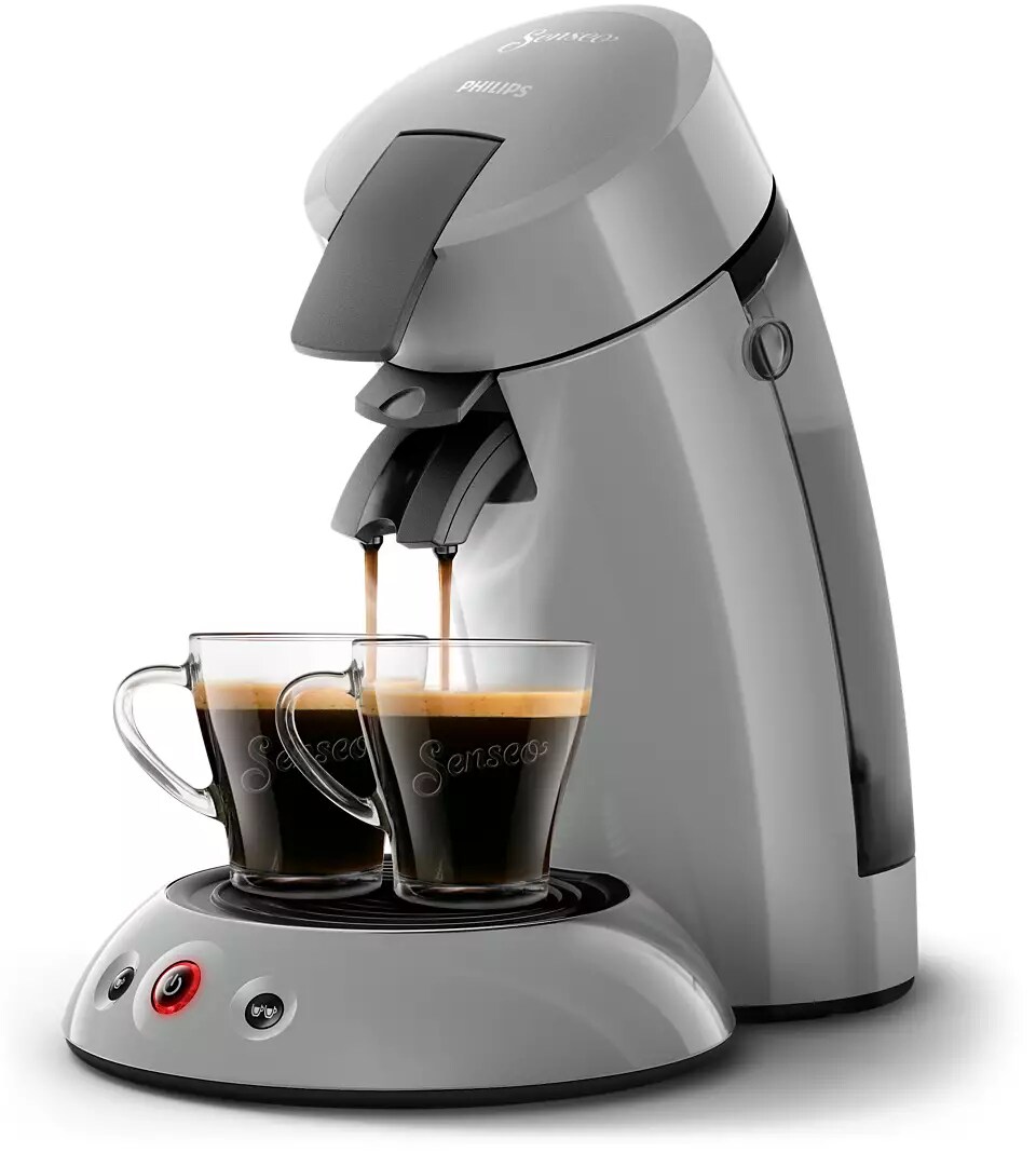 Philips HD6553/70 SENSEO Original Kaffeepadmaschine, grau