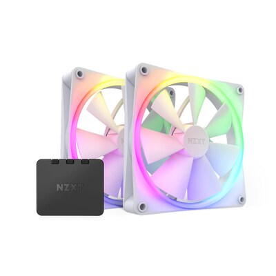 40 50 günstig Kaufen-NZXT F140 RGB Gehäuselüfter 140mm Weiß 2er Pack. NZXT F140 RGB Gehäuselüfter 140mm Weiß 2er Pack <![CDATA[• 140x140x26mm Lüfter mit RGB • Fördervolumen: 42,22 - 152,03 m³/h, Geräuschemission: 20 - 32,5 dBA • 500 - 1