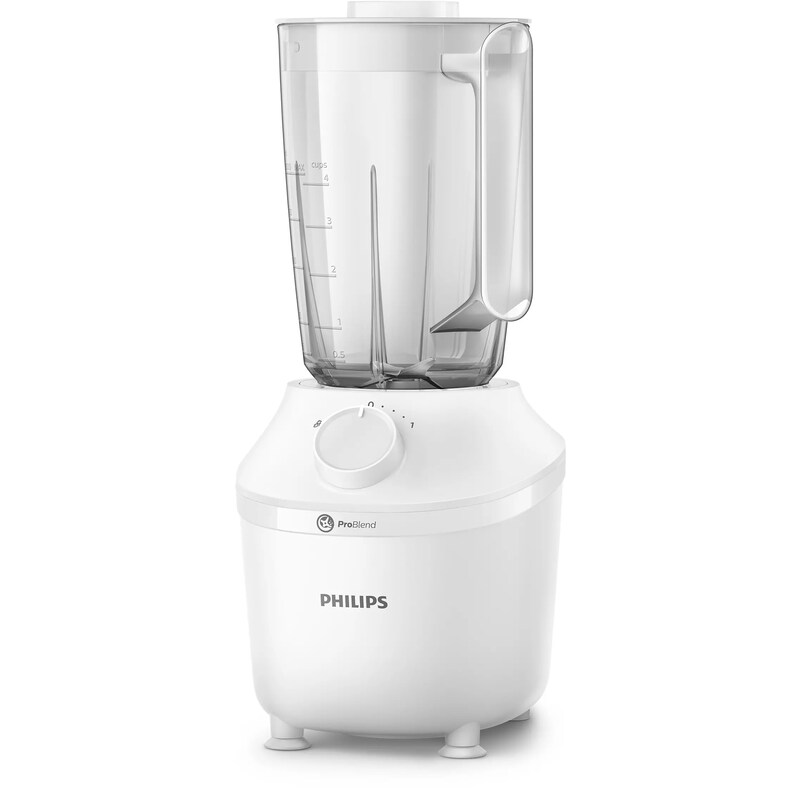 Philips HR2041/00 3000 Series Standmixer, weiß