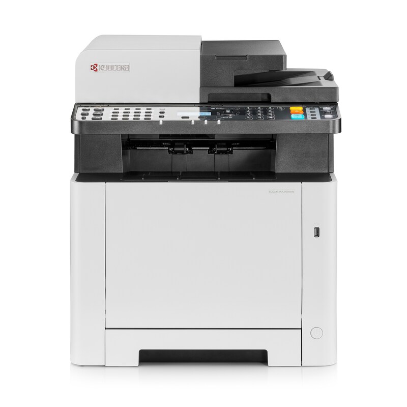 Kyocera ECOSYS MA2100cwfx/Plus Multifunktionsgerät, 3 Jahre Full Service Vor-Ort