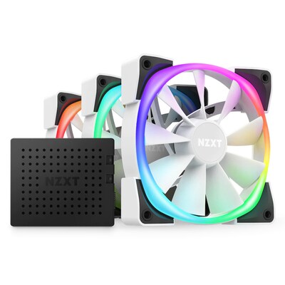 Mission 8 günstig Kaufen-NZXT Aer RGB Gehäuselüfter 120mm Weiß/Schwarz 3er Pack. NZXT Aer RGB Gehäuselüfter 120mm Weiß/Schwarz 3er Pack <![CDATA[• 120x120x26mm Lüfter mit RGB • Fördervolumen: 29,7 - 89,1 m³/h, Geräuschemission: 22 - 33 dBA 