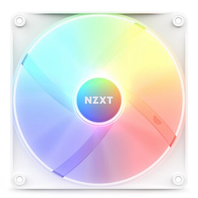 26 15 günstig Kaufen-NZXT F140 RGB Core Gehäuselüfter 140mm Weiß. NZXT F140 RGB Core Gehäuselüfter 140mm Weiß <![CDATA[• 140x140x26mm Lüfter mit RGB • Fördervolumen: 154,27 m³/h, Geräuschemission: 34,48 dBA • 500 - 1.500 U/Min • hydro