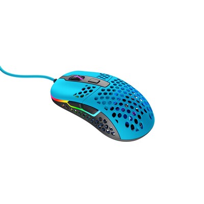 Xtrfy günstig Kaufen-Cherry XTRFY M42 RGB kabelgebundene Gaming Maus USB Miami Blue. Cherry XTRFY M42 RGB kabelgebundene Gaming Maus USB Miami Blue <![CDATA[• Anwendungsbereich: Gaming, 6 Tasten • Kabelgebunden (USB) • Sensortechnologie: Premium Pixart 3389 Sensor (16.0