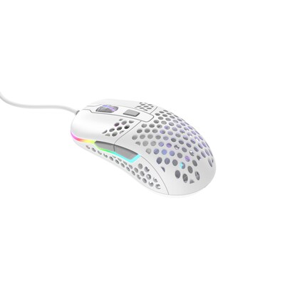 Ich und günstig Kaufen-Cherry XTRFY M42 RGB kabelgebundene Gaming Maus USB White. Cherry XTRFY M42 RGB kabelgebundene Gaming Maus USB White <![CDATA[• Anwendungsbereich: Gaming, 6 Tasten • Kabelgebunden (USB) • Sensortechnologie: Premium Pixart 3389 Sensor (16.000 dpi) 