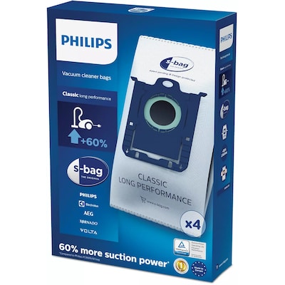 Philips günstig Kaufen-Philips FC8021/03 s-bag Staubsaugerbeutel. Philips FC8021/03 s-bag Staubsaugerbeutel <![CDATA[• Ein universeller Standard für eine einfache Auswahl • 4 x Staubsaugerbeutel • 50 % längere Lebensdauer • 15 % mehr Kapazität]]>. 