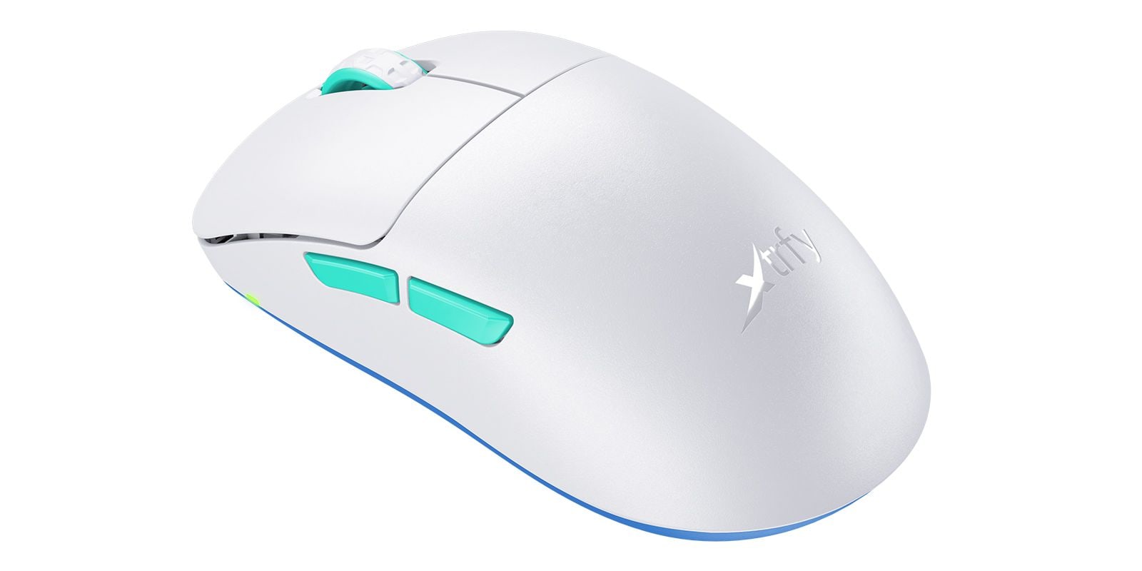 Cherry XTRFY M8 Maus Weiß kabelgebunden / kabellos für Rechtshänder