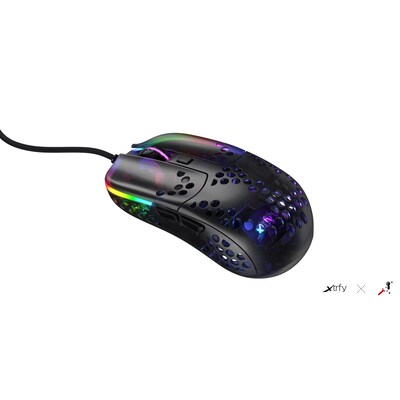 Z1 C günstig Kaufen-Cherry XTRFY MZ1 RGB Rail kabelgebundene Gaming Maus USB Schwarz. Cherry XTRFY MZ1 RGB Rail kabelgebundene Gaming Maus USB Schwarz <![CDATA[• Anwendungsbereich: Gaming, 6 Tasten • Kabelgebunden (USB) • Sensortechnologie: Premium Pixart 3389 Sensor (