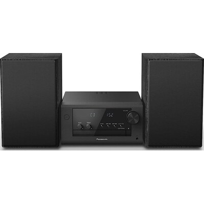 IO E  günstig Kaufen-Panasonic SC-PM704EG-K Micro HiFi System mit 80W, CD, Bluetooth, DAB+, schwarz. Panasonic SC-PM704EG-K Micro HiFi System mit 80W, CD, Bluetooth, DAB+, schwarz <![CDATA[• Kompakter Alleskönner, All-In-One-Gerät • Digitalradio (DAB+) und UKW Radio, St