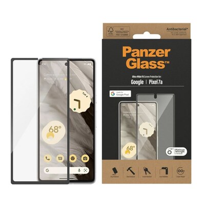 Pixel 7a günstig Kaufen-PanzerGlass Google Pixel 7a Ultra Wide Fit. PanzerGlass Google Pixel 7a Ultra Wide Fit <![CDATA[• Passend für das Google Pixel 7 • Kristallklarer Displayschutz • Optimaler Schutz vor Kratzern, Schmutz und Stößen • Oleophobe Oberfläche • Einf