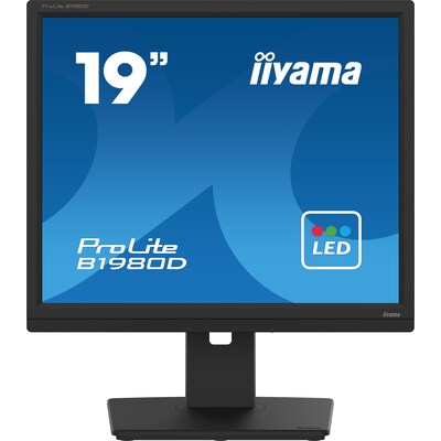 LED 60 günstig Kaufen-iiyama ProLite B1980D-B5 48cm (19") SXGA TN LED-Monitor DVI/VGA Pivot 60Hz 5ms. iiyama ProLite B1980D-B5 48cm (19") SXGA TN LED-Monitor DVI/VGA Pivot 60Hz 5ms <![CDATA[• Energieeffizienzklasse: E • Größe: 48,0 cm (19 Zoll) 5:4, Auflösung: 1