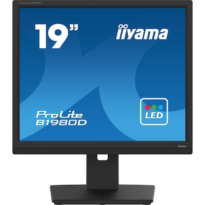 auf VGA günstig Kaufen-iiyama ProLite B1980D-B5 48cm (19") SXGA TN LED-Monitor DVI/VGA Pivot 60Hz 5ms. iiyama ProLite B1980D-B5 48cm (19") SXGA TN LED-Monitor DVI/VGA Pivot 60Hz 5ms <![CDATA[• Energieeffizienzklasse: E • Größe: 48,0 cm (19 Zoll) 5:4, Auflösung: 1