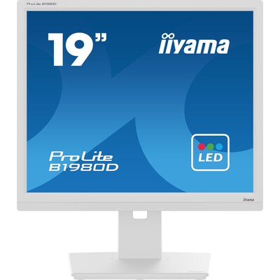 iiyama günstig Kaufen-iiyama ProLite B1980D-W5 48cm (19") SXGA TN LED-Monitor DVI/VGA Pivot 60Hz 5ms. iiyama ProLite B1980D-W5 48cm (19") SXGA TN LED-Monitor DVI/VGA Pivot 60Hz 5ms <![CDATA[• Energieeffizienzklasse: E • Größe: 48,0 cm (19 Zoll) 5:4, Auflösung: 1