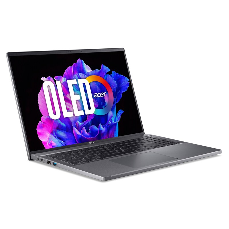 Acer Swift Go 16" 3,2K OLED grau i7-1355U 16GB/512GB SSD Win11 SFG16-71-78CN