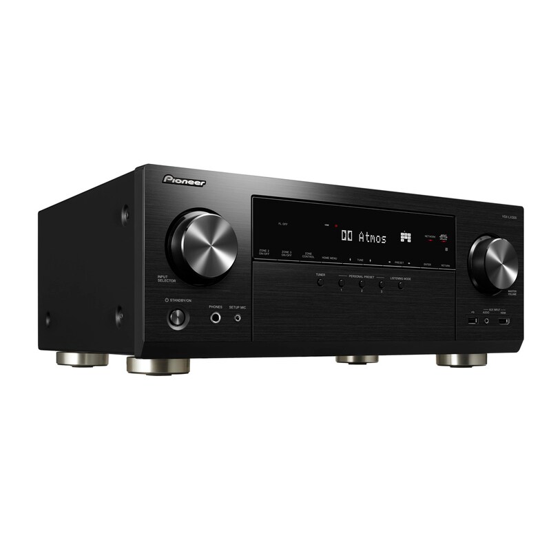 Pioneer VSX-LX305 9.2 AV Receiver 8K Airplay BT WiFi Atmos Sonos zertif. schwarz